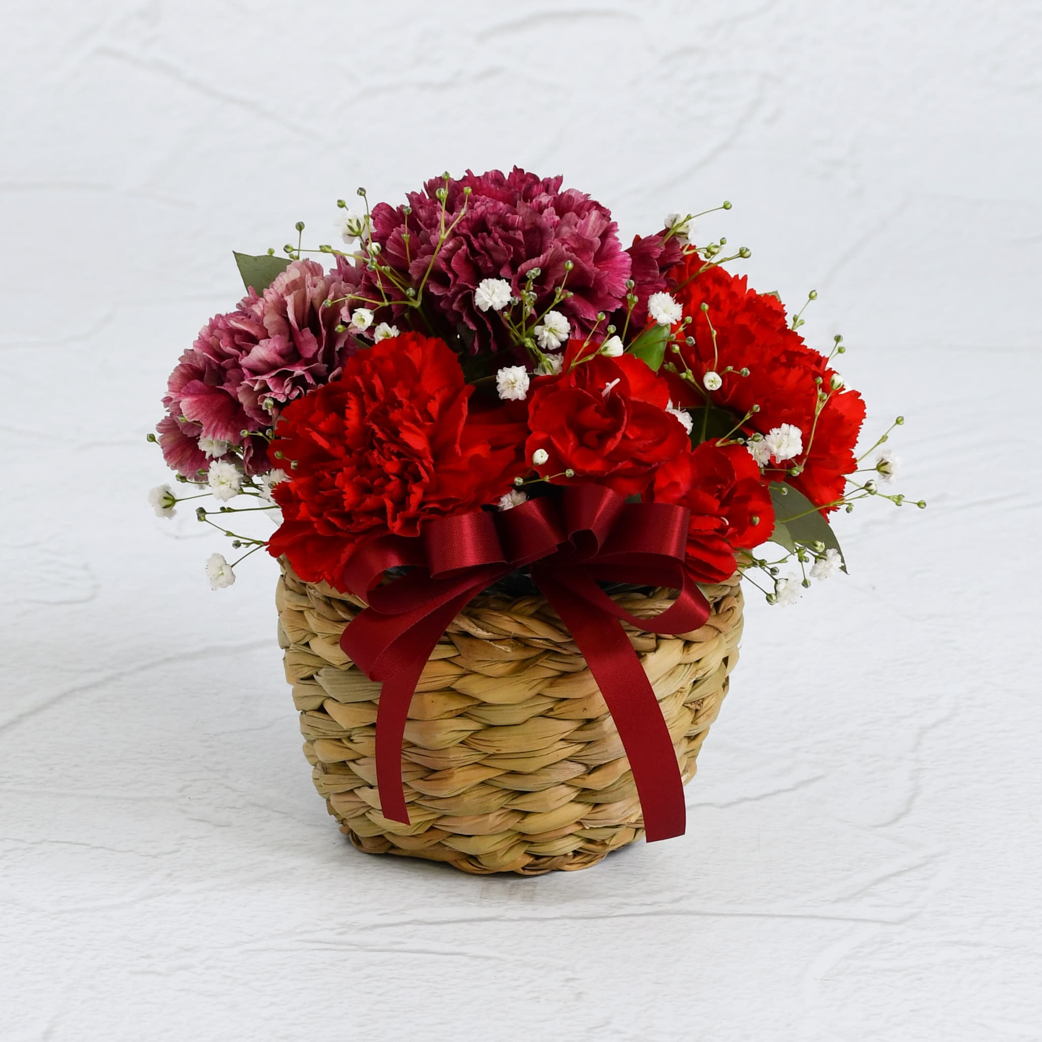 母の日バスケットアレンジR