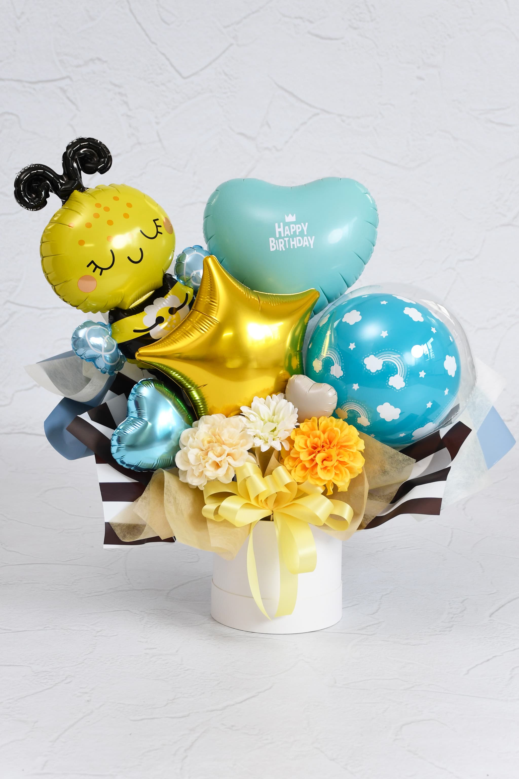 【バルーンアレンジ】ポップ＆カラーボックス