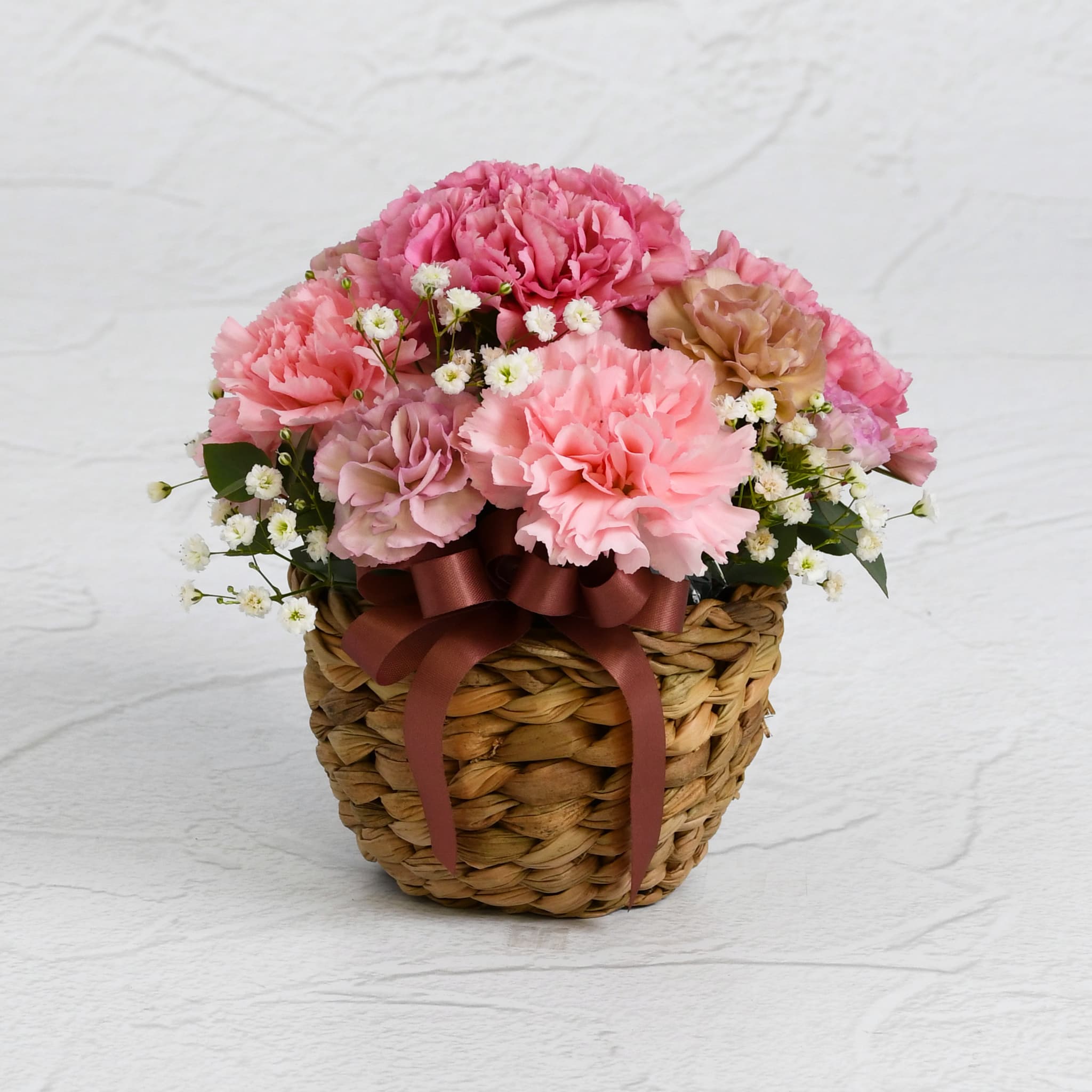 母の日バスケットアレンジP